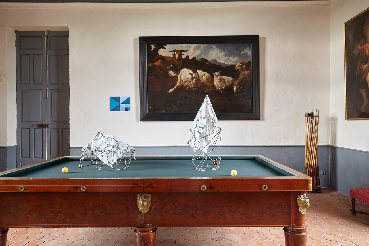 Pier Stockholm,op biljarttafel: Samuel Boutruche