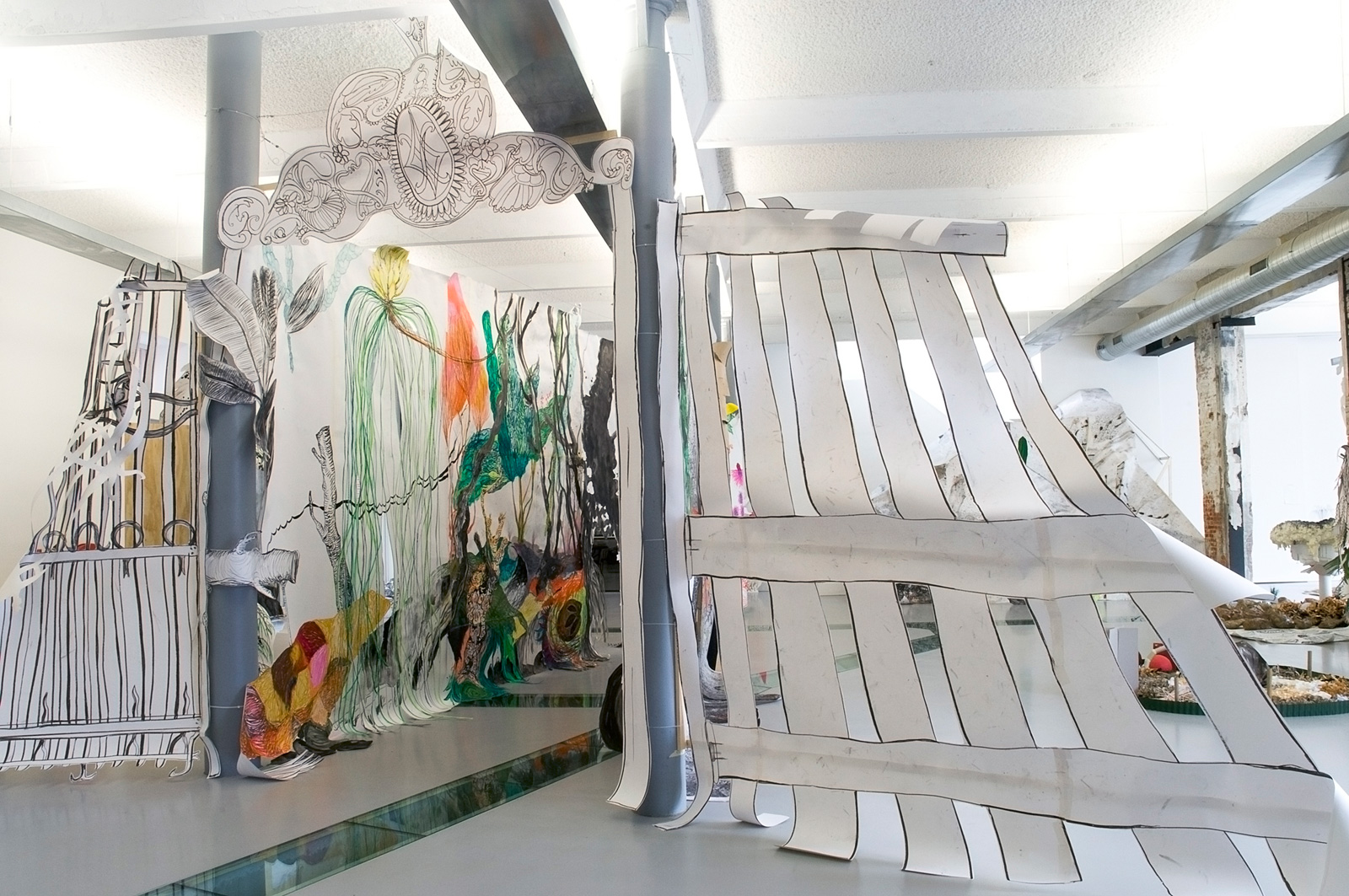 tentoonstelling 'Onder Alle Omstandigheden'situatie oktober 2009