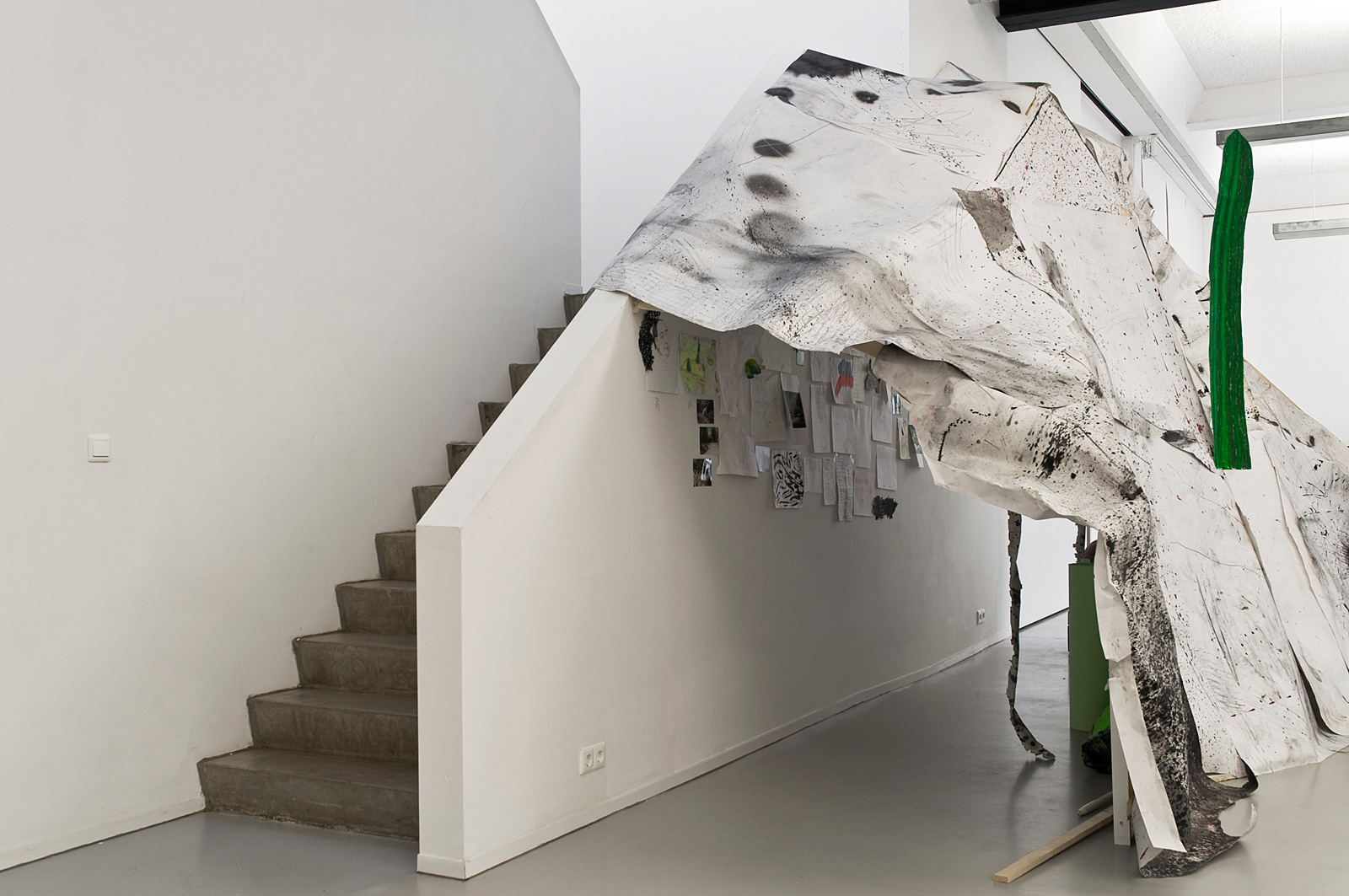 tentoonstelling 'Onder Alle Omstandigheden'situatie oktober 2009